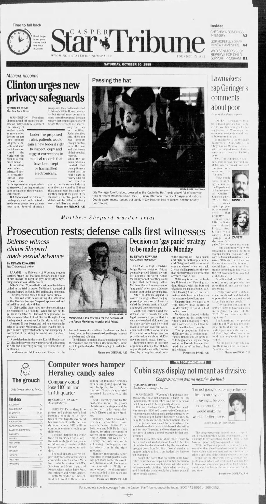 Oct. 30, 1999